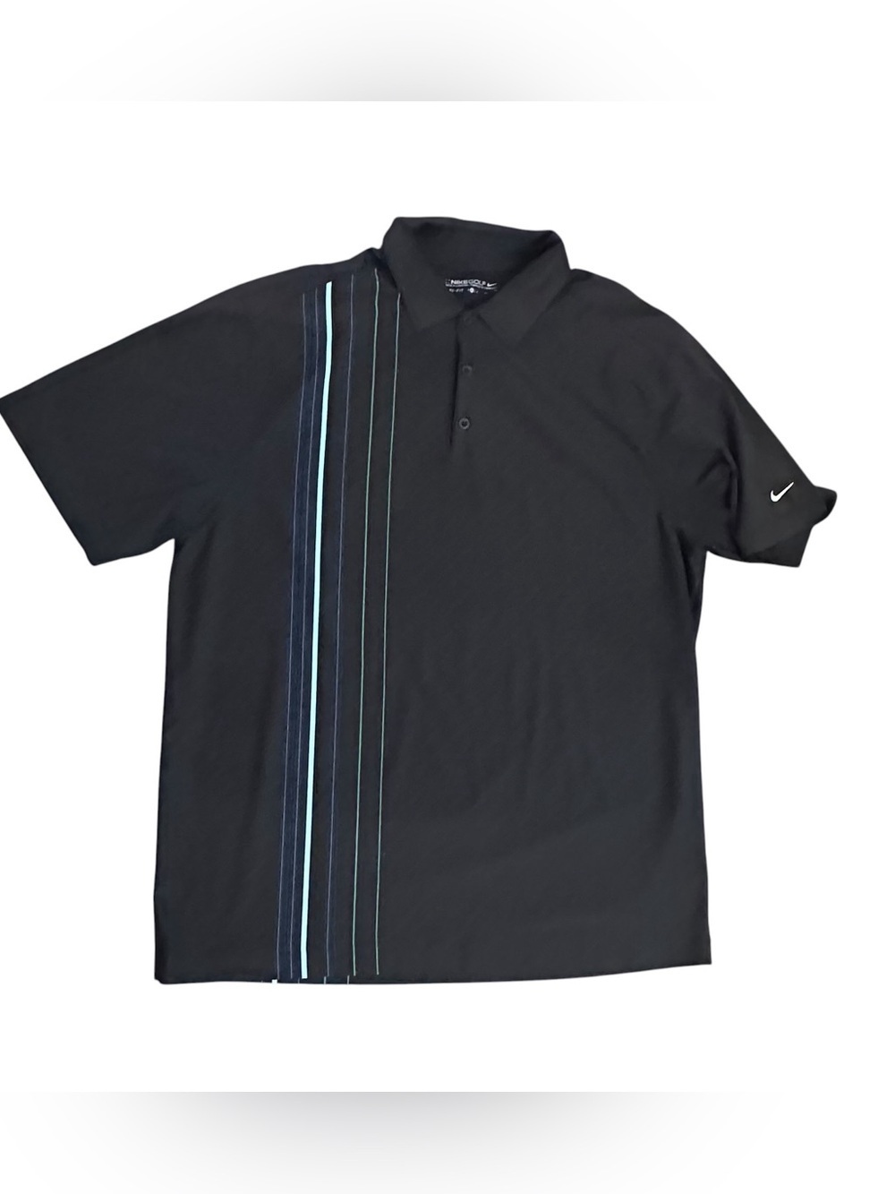 Men’s Nike Black DriFit Golf Polo Shirt Size XL
